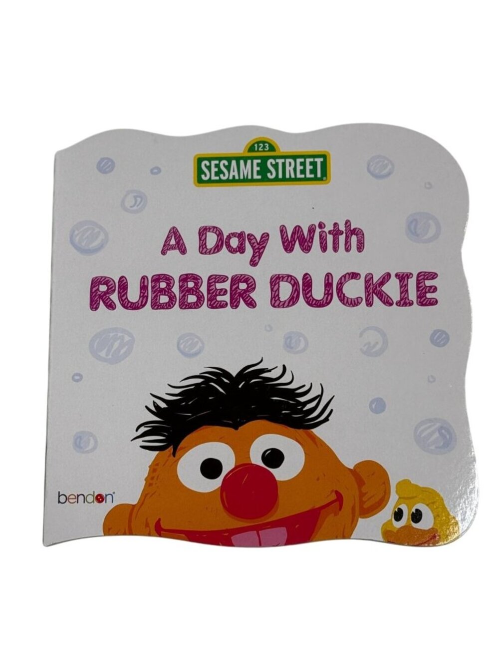 Sesame Street A Day With Rubber Duckie Ernie Board Book Bendon New
